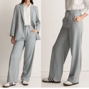 Madewell The Neale Straight-Leg Pants in Overcast Sz‎ 14